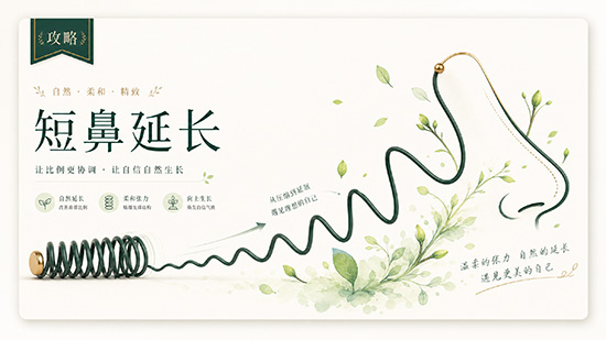 短鼻延长怎么做
